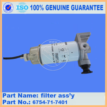 pc200-8 excavator fuel filter 6754-71-7401