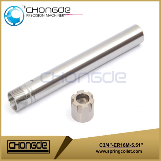 C3 / 4 &quot;-ER16M-5.51&quot; جذع تمديد عرقوب مستقيم