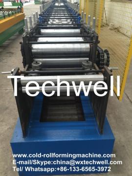 Storage Rack Beam Roll Forming Machine with Spot Welding