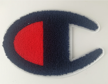 USA Champion Embroidery Chenille Logo Patch for Hoodie