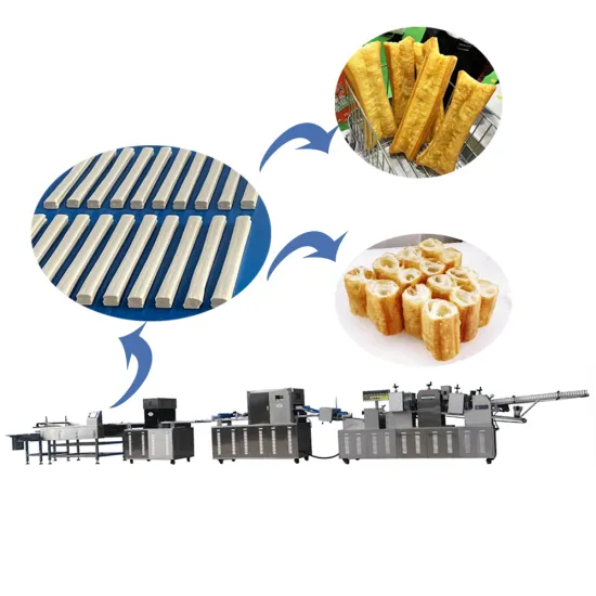 Fully Automatic Chinese Churros (You Tiao) Making Machine for Fried Dough Sticks