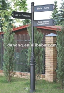 Aluminum Street Traffic Sign Post