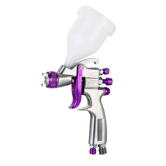 Professional 1.0mm HVLP NA2007X 125ml Paint Spray Gun for High-Quality Finishing
