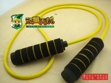 220x Bicolor Sponge handle Jump Rope, Rope Skipping