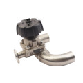 Stainless steel manual diaphragm valve