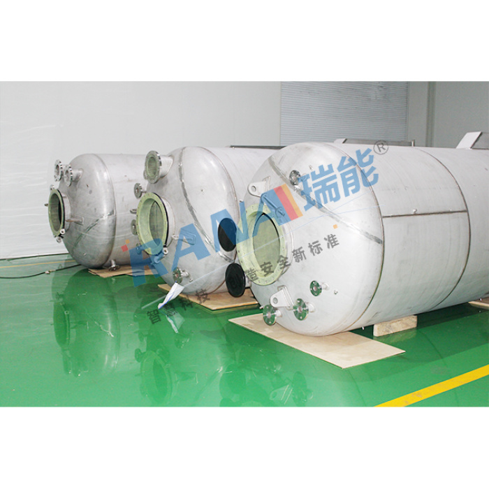 Бак з фторопластовым пакрыццём з PTFE