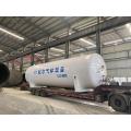 Paslanmaz çelik malzeme tank kaplı LOX lin Lar LCO2 LNG için kriyojenik sıvı depolama tankı