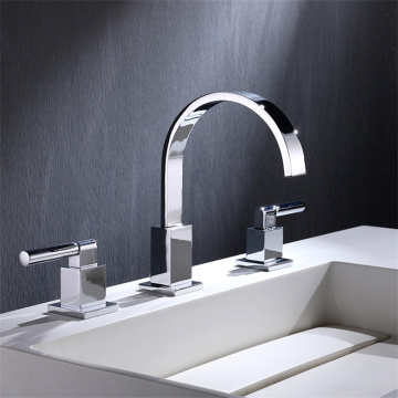 Ga Didara Meji Idẹ Faucet Bathroom