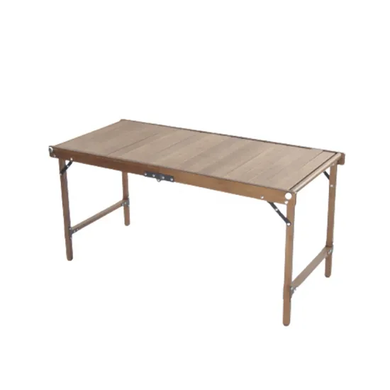 Customized Bamboo Foldable BBQ Picnic Table for Outdoor Camping