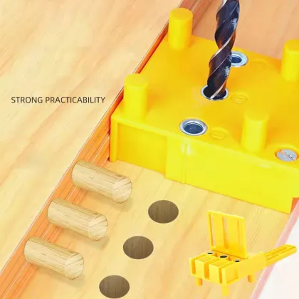 Dowel Hole Jig 6/8/10mm Woodworking Drill Locator for Board Link Woodworking