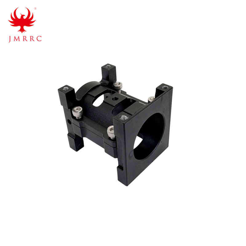 Aluminum Alloy Clamp for Carbon Fiber Pipe 25mm CNC Integral Pipe Clamp Holder Pipes Mounting Clamps for Drone Arm Clamp