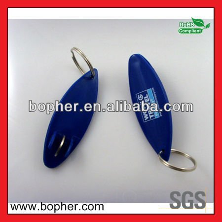 custom small shark shape bottle opener keychain