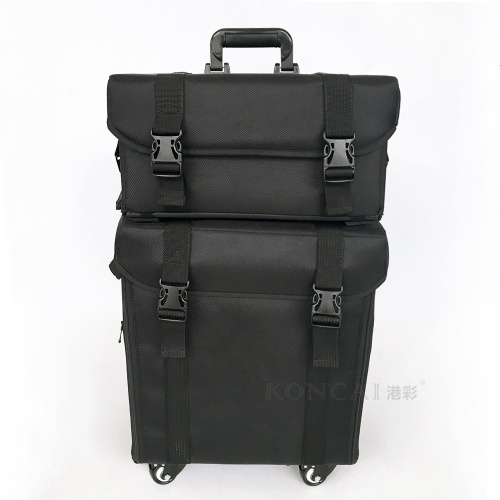 Professional 2 in 1 Nylon Hairdressing Trolley Case
