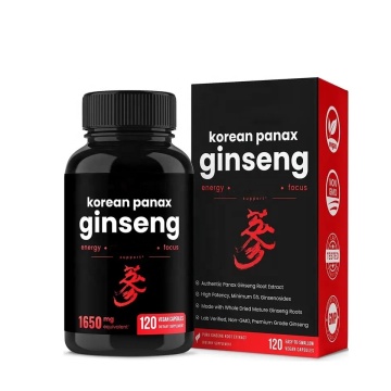 OEM/ODM Man Stamina Energy Red Panax Ginseng Capsule