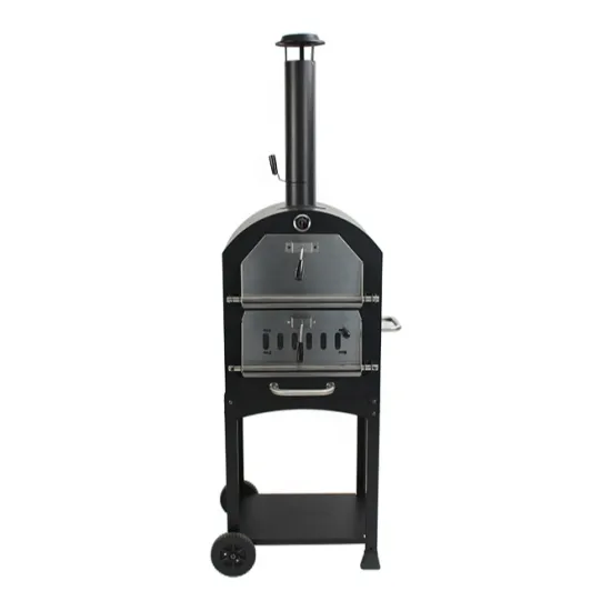 New Concept Trolley Pizza Charcoal Grill with Chimney: Your Ideal Camping Equipment Choice