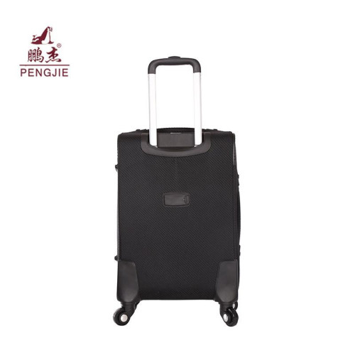 Fashion Canvas Cheap Travel Case Wheeled Fabric Luggage