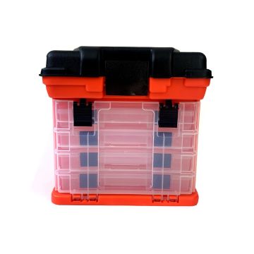 Multifunctional 4-Layer Fishing Box: Lure and Accessory Tackle Toolbox
