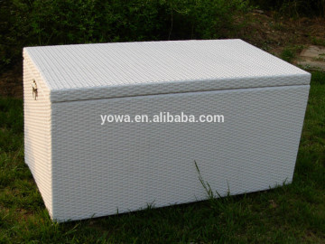 white rattan storage box high quality