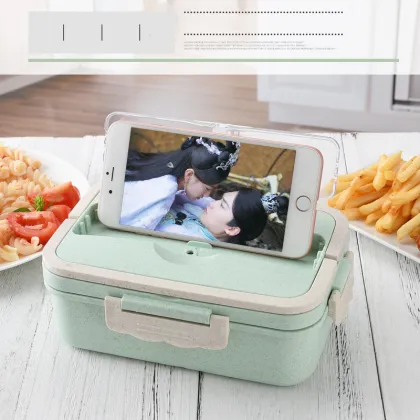 Explosion Biodegradable Lunch Box Wheat Straw Lunch Box