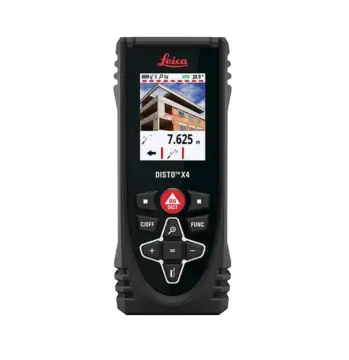 Leica DISTO X4 Rugged Laser Distance Meter 150M with Pointfinder