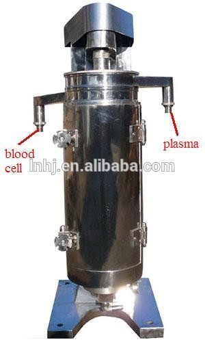 blood plasma centrifuge machine animal blood and plasma separation
