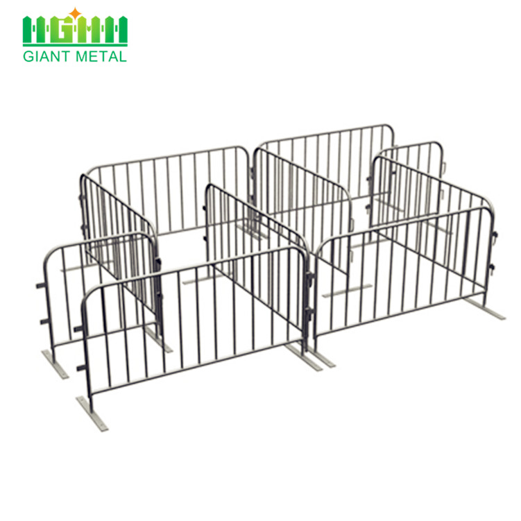 Hot Sale Galvanized steel Crowd Control Barrier Fence