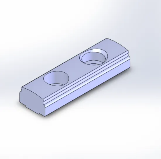 Light Weight Slide T Shape Aluminum Profile Joint Aluminum Pipe Clamp For Aluminum Lean Pipe System