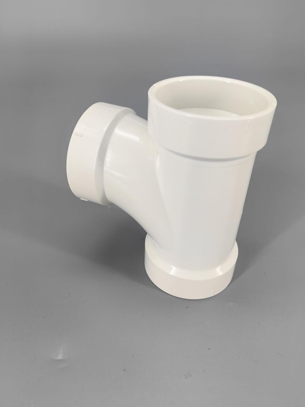 PVC pipe fittings 2 inch SANITARY TEE HXHXH