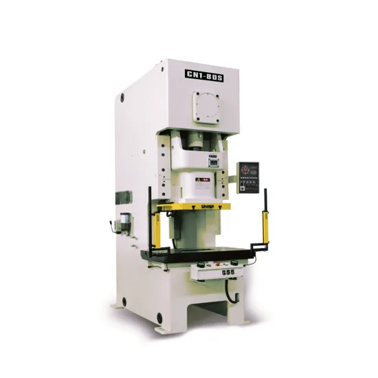 Hole Punch Press: C-Frame, Single Crank, Eccentric, Mechanical Power Press Machine