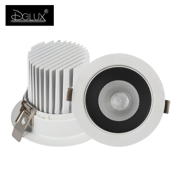 Dglux Aangepaste LED -downlights: 10W tot 40W aluminium plafondlampen