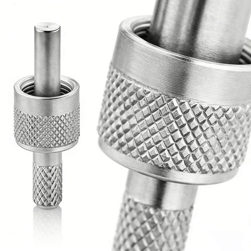 Рифленый штифт на рукоятке Knurled Grip Pin