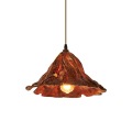 Design Red Resin Pendant Lamp Pendant Bed Lighting