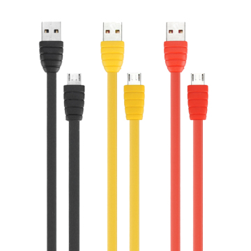 High Quality micro usb chargingRemax Dream Charging and Data transfer 2 in 1 Silicone Copper Core 2.1A 1.0m Micro USB Data Cable