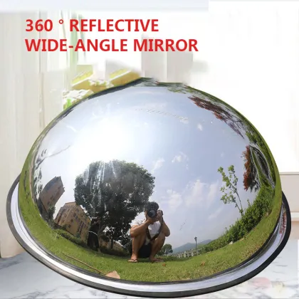 Full Dome Indoor Plastic Convex Mirror - Acrylic Wide Angle Convex Mirrors