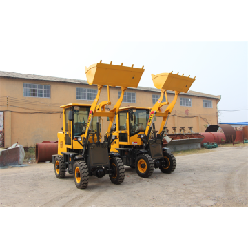 Traktorlader-Bagger mit Bergbau-Architekturbau