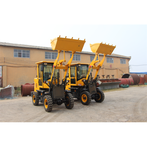 articulated loader for architectural engineering