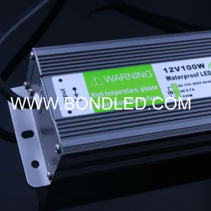 DC12V/24V LED Lighting Transformers 60W-400W AC100-265V Power Supply for LED Strips