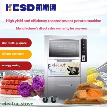 Fully Automatic Sweet Potato Roasting Machine Commercial Street Electric Stove Corn and Potato Electric Oven