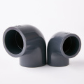 UPVC 90 درجة الكوع تركيب الأنابيب DIN PN16