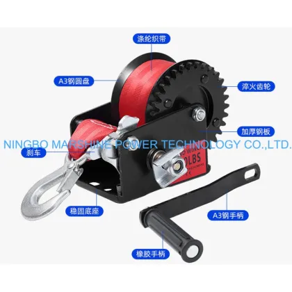 800lbs Manual Boat Anchor Winch