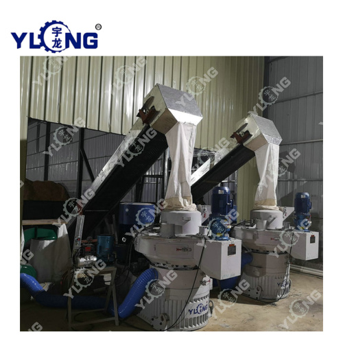 Biomass fuel wood pellets making machine line