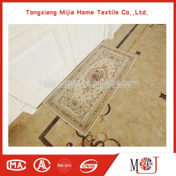 door mat,machine-made washable,antiskid chenille jacquard Round floor carpet M-06