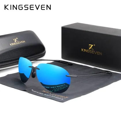 KINGSEVEN Men's Classic Pilot UV400 Protection Glasses