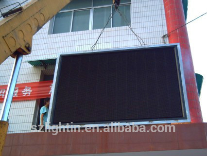 Waterproof Outdoor P10 Full Color LED Display Module long life more than 10000 hours