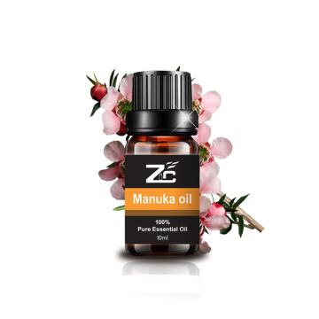 Óleo de Manuka 100% de óleo puro e natural usado em cuidados com os cabelos da pele