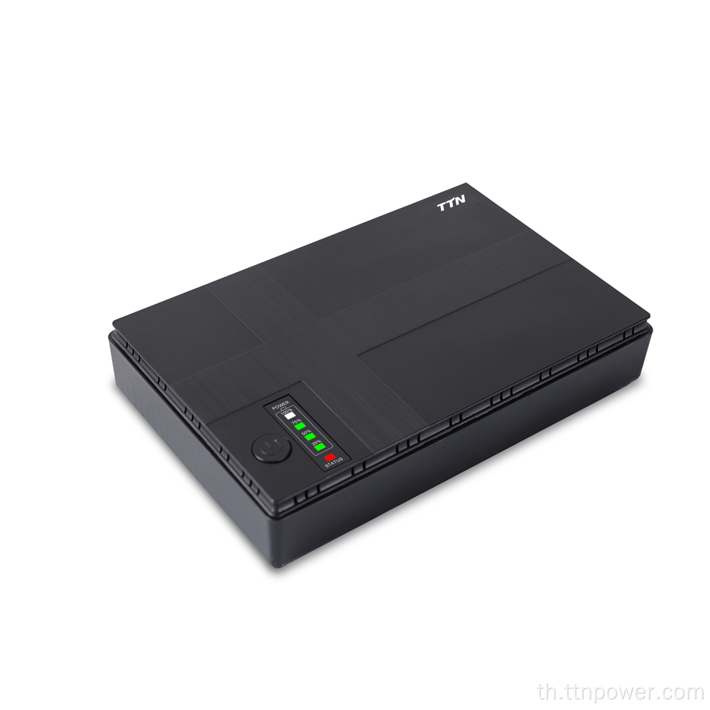 MINI DC 12V 18W UPS สำหรับ WiFi Rounter