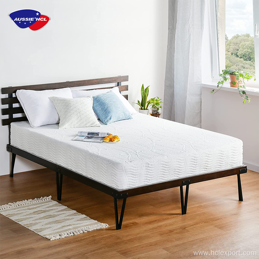 Wholesale factory price king size pocket spring luxury hotel cool gel memory foam mattress