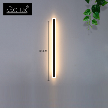 DGLUX Modern Aluminum Waterproof IP65 Villa Garden Outdoor LED Wall Lamp - 7w to 55w
