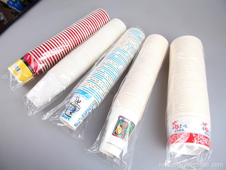 Mașină de ambalare a cupei de hârtie/a bolului de mare viteză