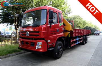 Dongfeng 10wheels 12T Articulated Truck Mounted Crane
